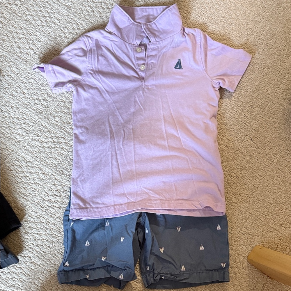 Carter’s Kids Light Purple Polo Shirt